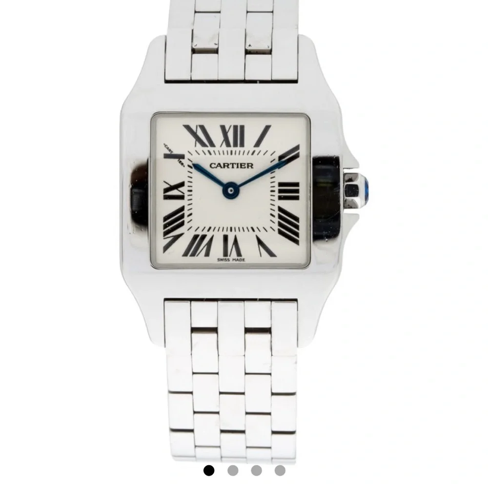 CARTIER Santos Demoiselle size Medium - Picture 6 of 7